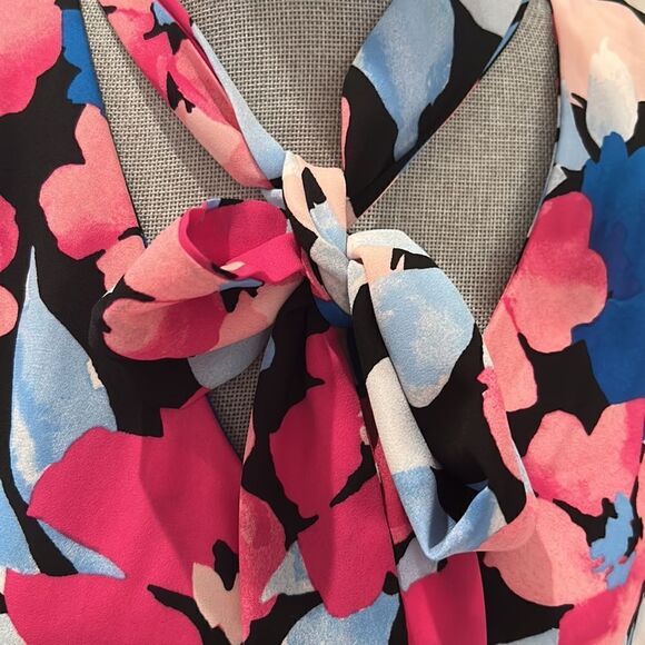 Kasper Floral Blouse - Picture 4 of 7